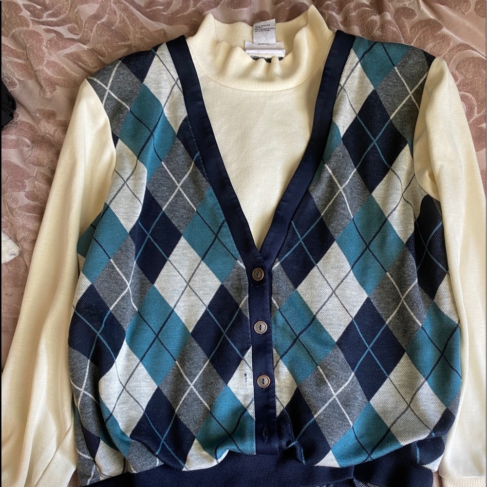 Plaid Sweater